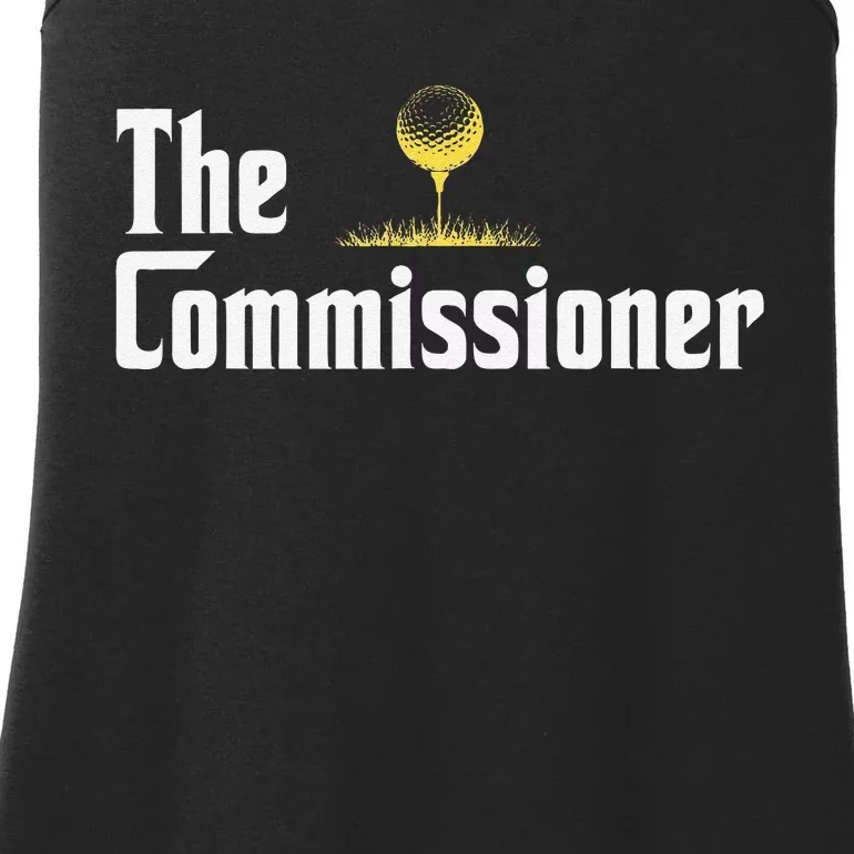 Funny Golfer The Commissioner Golf League Golfing Ladies Essential Tank