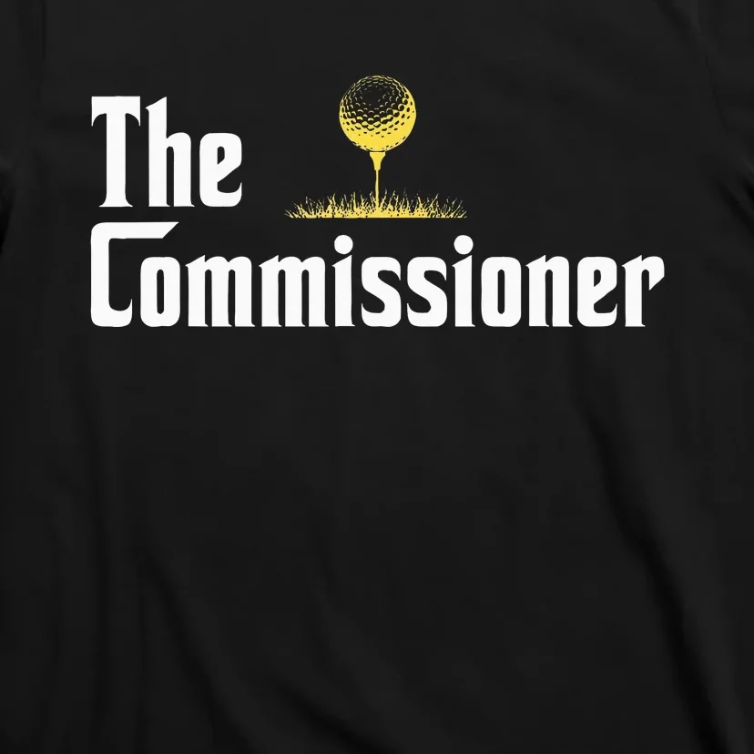 Funny Golfer The Commissioner Golf League Golfing T-Shirt