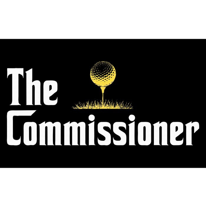 Funny Golfer The Commissioner Golf League Golfing Bumper Sticker