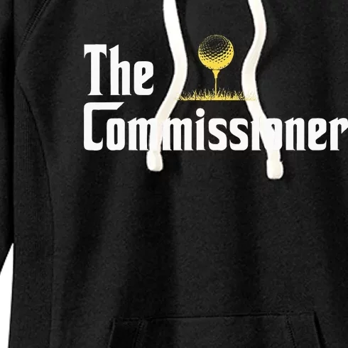 Funny Golfer The Commissioner Golf League Golfing Women's Fleece Hoodie