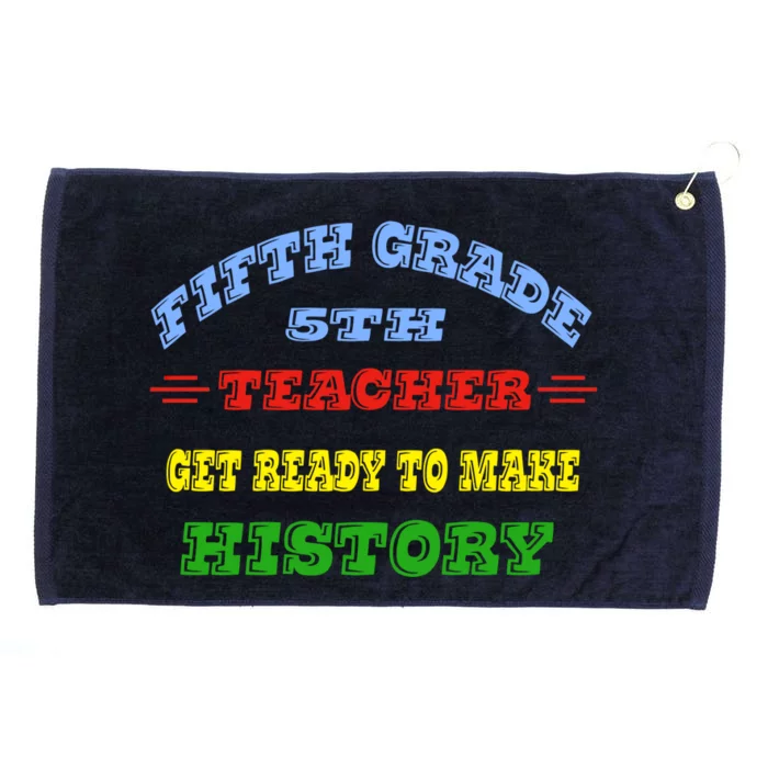 Fifth Grade Teachers Assistant H 5th Graders Teachers Aide Gift Grommeted Golf Towel