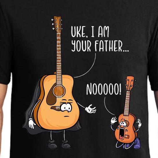 Funny Guitar Ukelele Uke I Am Your Father Musician Music Pajama Set