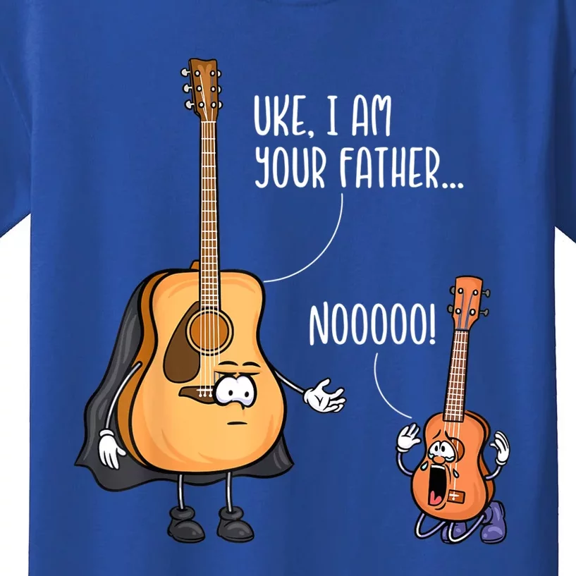 Funny Guitar , Ukelele , Uke I Am Your Father Kids T-Shirt