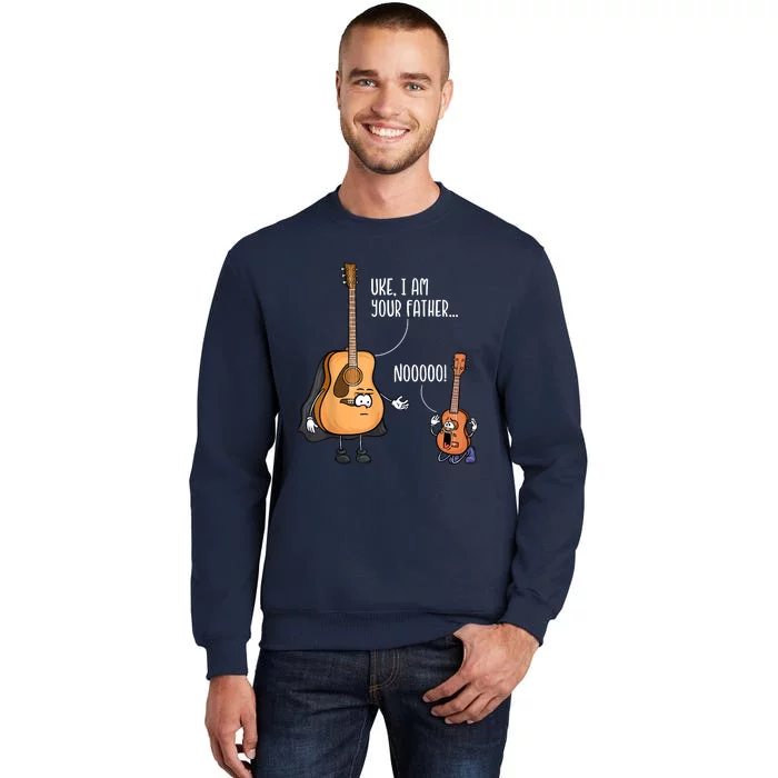 Funny Guitar , Ukelele , Uke I Am Your Father Tall Sweatshirt