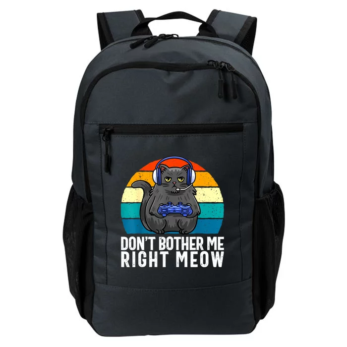 Funny Gaming Video Game Lover Gaming Cat Gaming Daily Commute Backpack