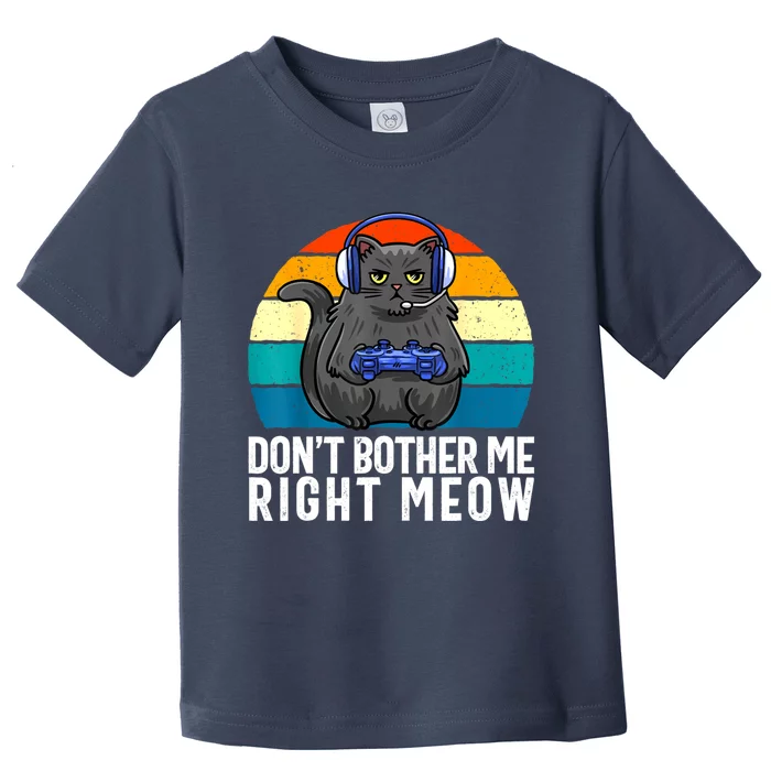 Funny Gaming Video Game Lover Gaming Cat Gaming Toddler T-Shirt