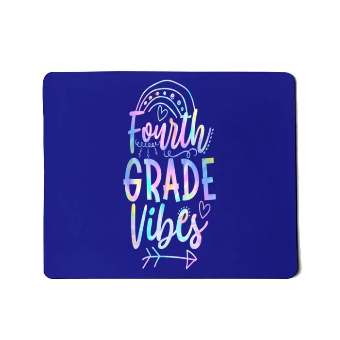 Fourth Grade Vibes Back To School Vibrant Picture Funny Gift Mousepad