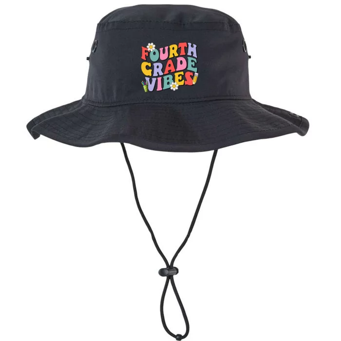 Fourth Grade Vibes Back To School 4th Grade Team 1st Day Legacy Cool Fit Booney Bucket Hat