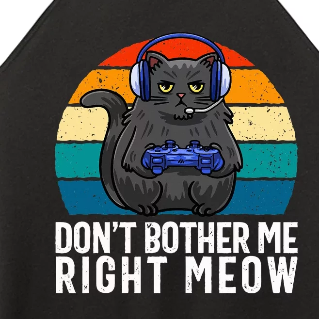 Funny Gaming Video Game Lover Gaming Cat Gaming Women’s Perfect Tri Rocker Tank