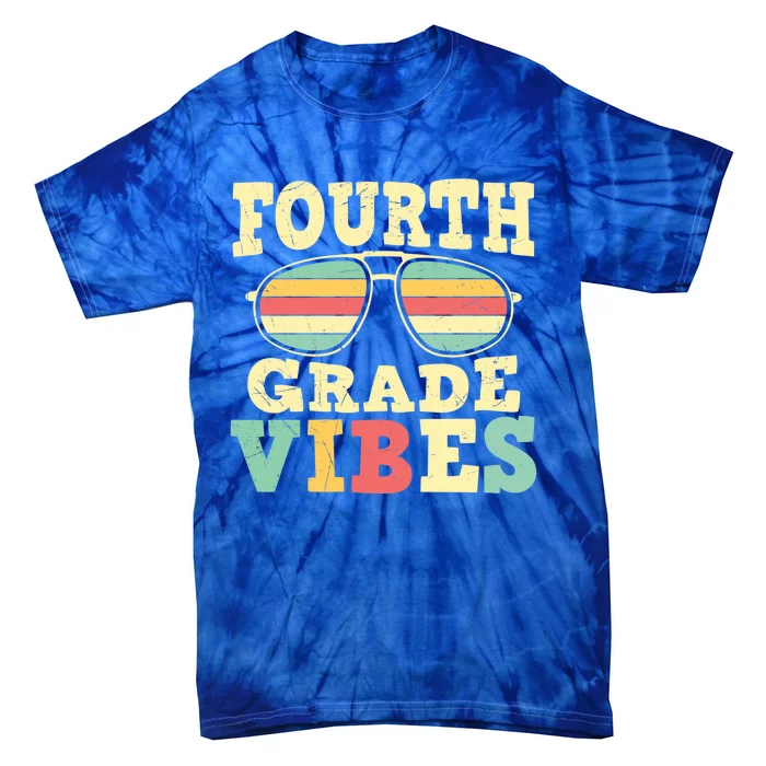 Fourth Grade Vibes Cute 4Th Grade Great Gift Tie-Dye T-Shirt