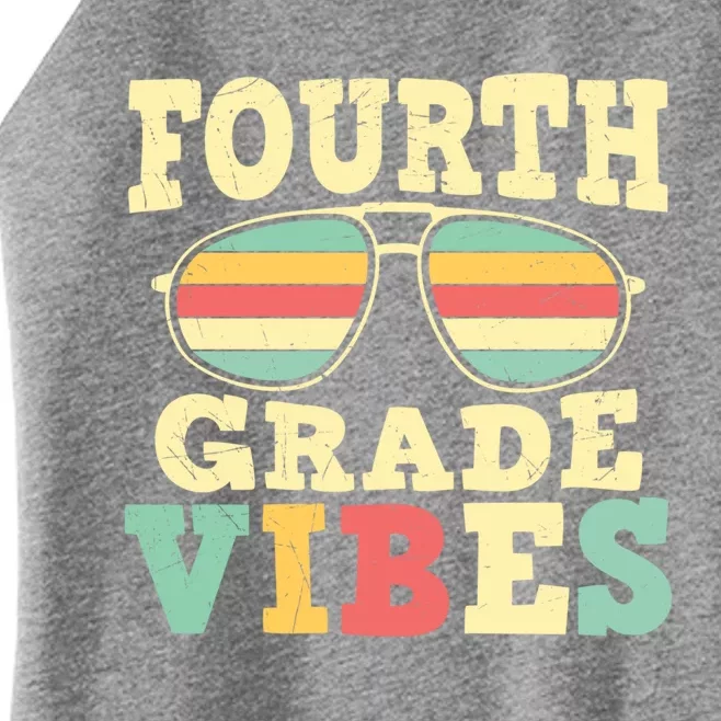 Fourth Grade Vibes Cute 4Th Grade Great Gift Women’s Perfect Tri Rocker Tank