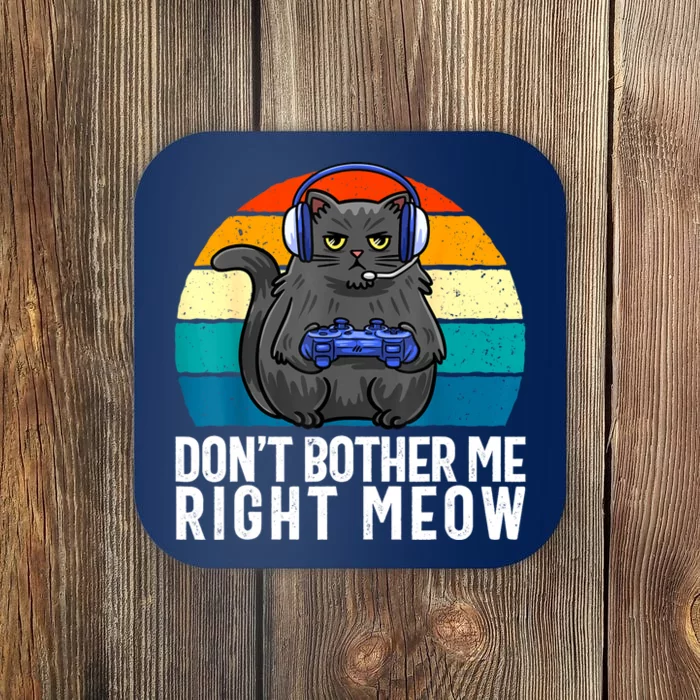 Funny Gaming Video Game Lover Gaming Cat Gaming Coaster