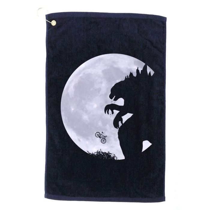 Funny Monster Versus ET Platinum Collection Golf Towel