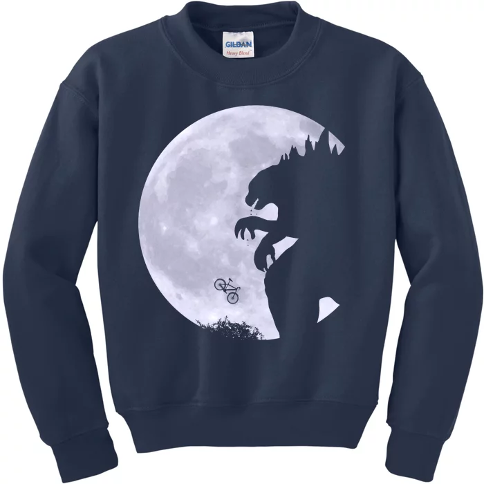 Funny Monster Versus ET Kids Sweatshirt