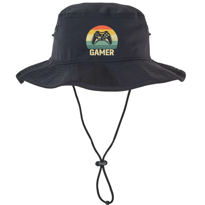 Funny Gamer Vintage Video Games Gaming Gift For Boys Legacy Cool Fit Booney Bucket Hat