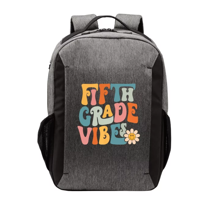 Fifth Grade Vibes 5th Grade Team Retro 5th Grade Teachers Vector Backpack