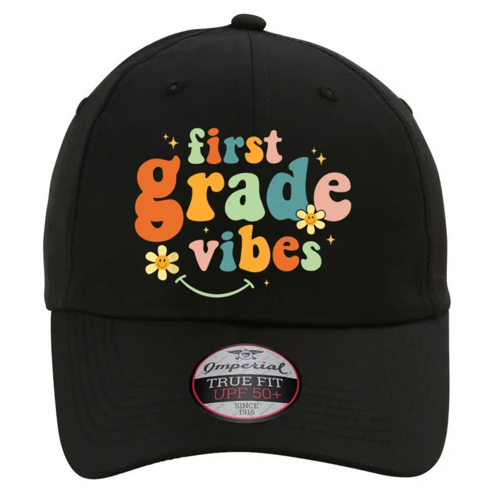 First Grade Vibes 1st Grade Team Retro 1st Day Of School The Original Performance Cap