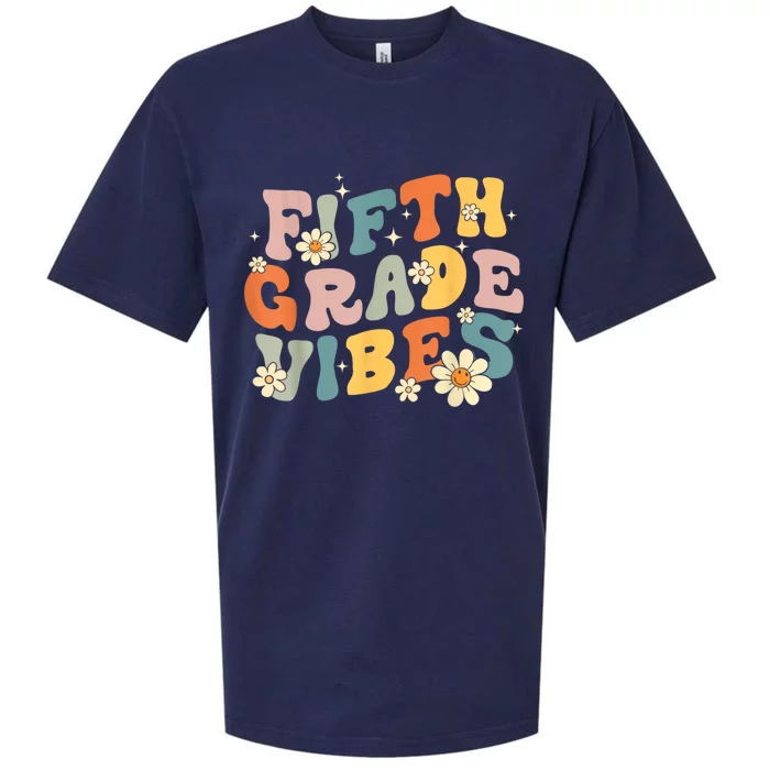 Fifth Grade Vibes 5th Grade Teacher First Day Of 5th Grade Sueded Cloud Jersey T-Shirt