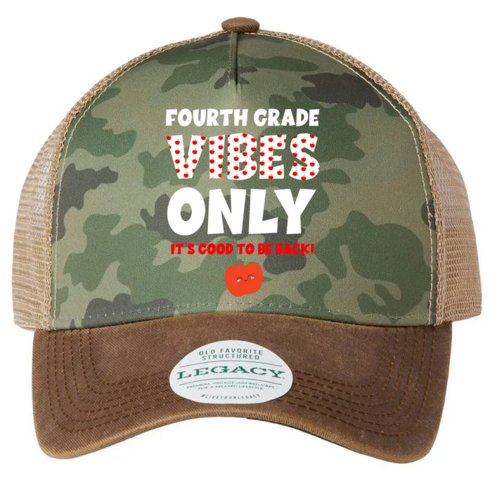 Fourth Grade Vibes Only Back To School 4Th Grade Teacher Great Gift Legacy Tie Dye Trucker Hat