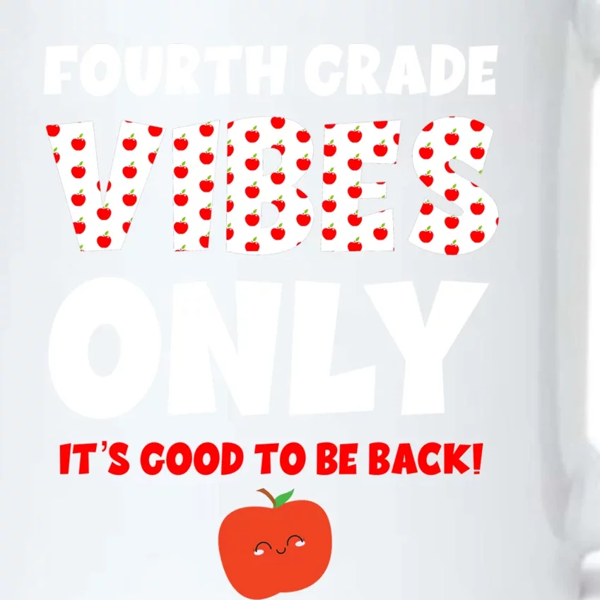 Fourth Grade Vibes Only Back To School 4Th Grade Teacher Great Gift Black Color Changing Mug