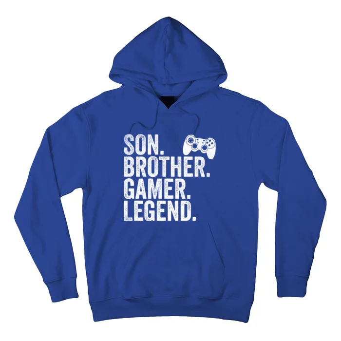 Funny Gaming Video Game Son Brother Gamer Legend Gift Hoodie