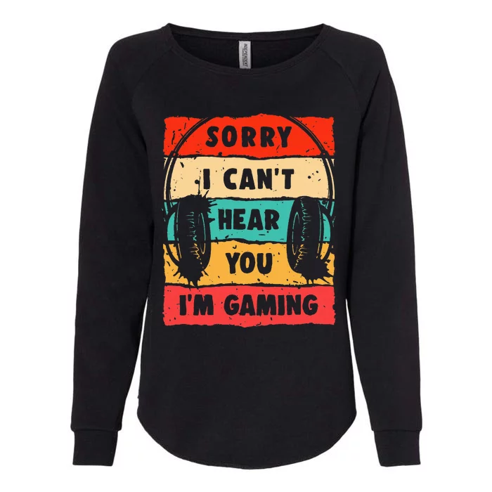 Funny Gamer Video Gaming Womens California Wash Sweatshirt