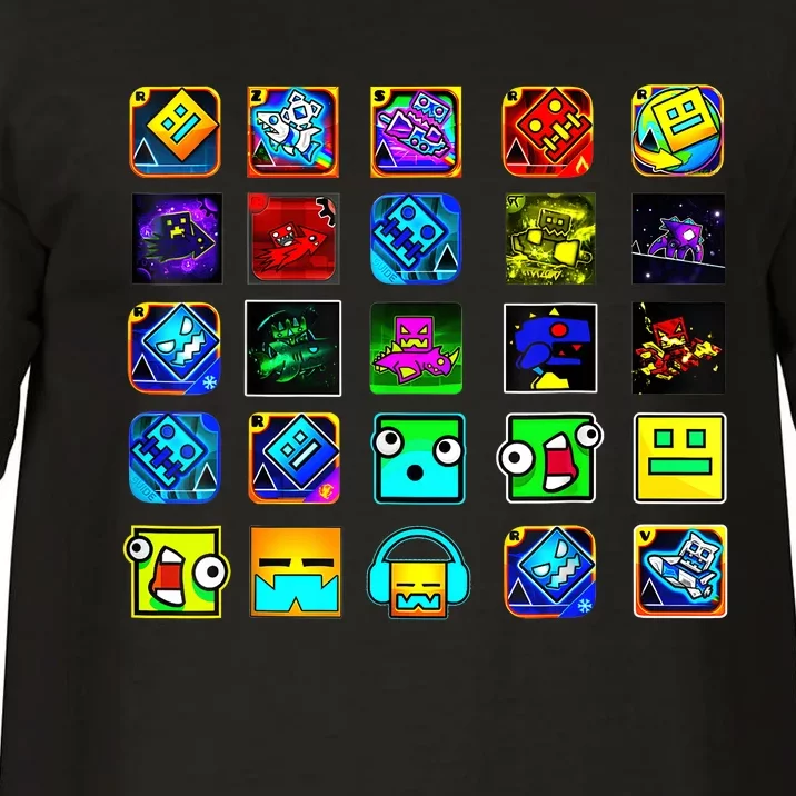 Full Geometry Video Game Gifts Funny Graphic Birthday Gifts Comfort Colors T-Shirt