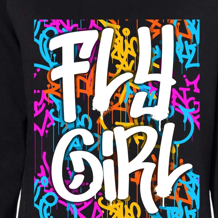 Fly Girl Wo Girl Womens California Wash Sweatshirt