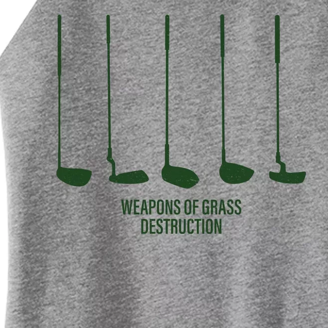 Funny Golf Weapons Of Grass Destruction Golf Clubs Drivers Women’s Perfect Tri Rocker Tank