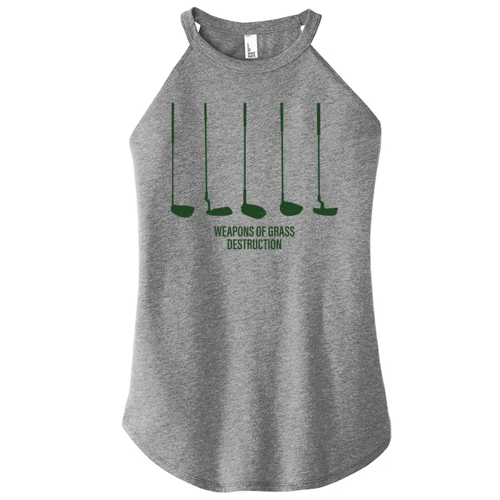 Funny Golf Weapons Of Grass Destruction Golf Clubs Drivers Women’s Perfect Tri Rocker Tank