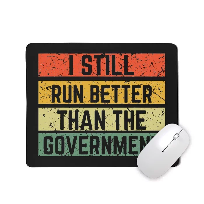 Funny Government Wheelchair Disability Handicap Amputee Gift Mousepad