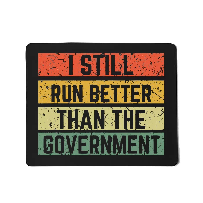 Funny Government Wheelchair Disability Handicap Amputee Gift Mousepad