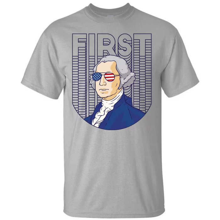 First George Washington Retro Tall T-Shirt