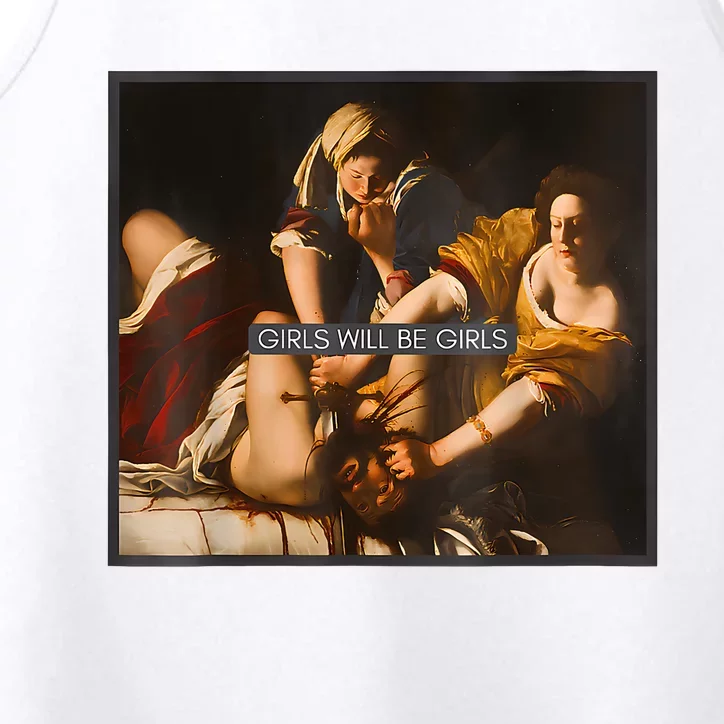 Feminism Girl Will Be Girl Judith Holofernes Funny Performance Tank