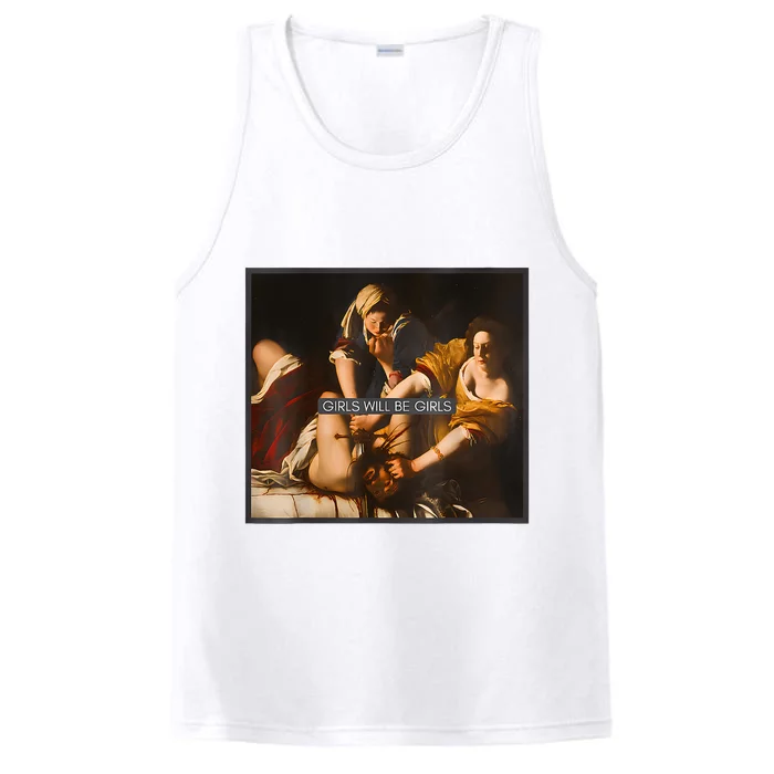 Feminism Girl Will Be Girl Judith Holofernes Funny Performance Tank