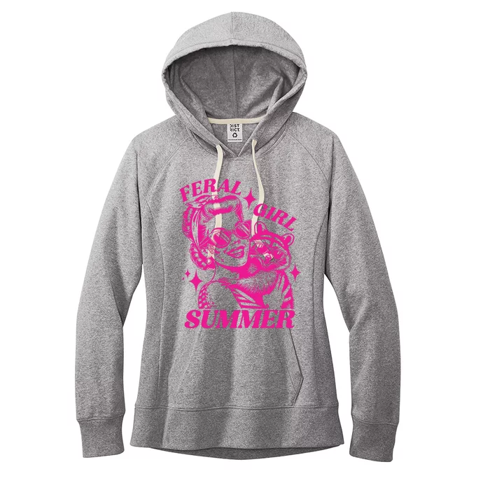 Feral Girl Women Women's Fleece Hoodie