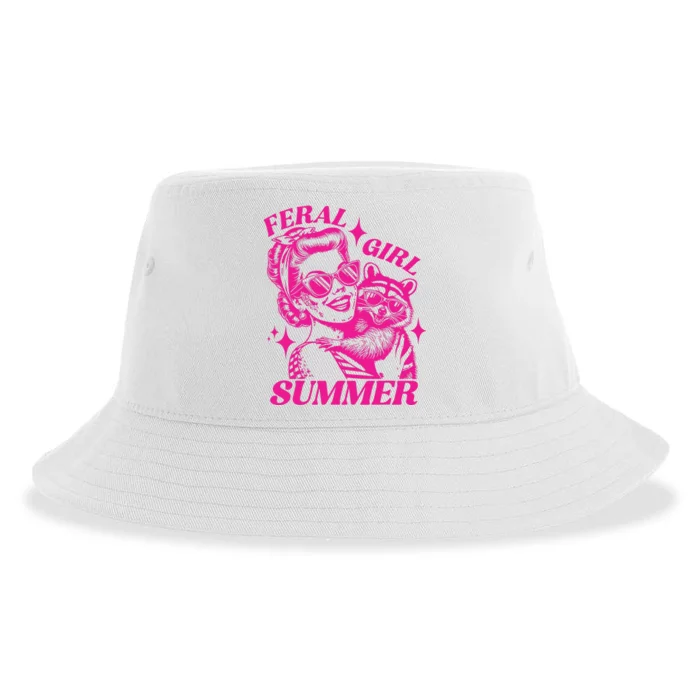 Feral Girl Women Sustainable Bucket Hat