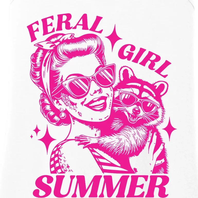 Feral Girl Women Ladies Essential Tank