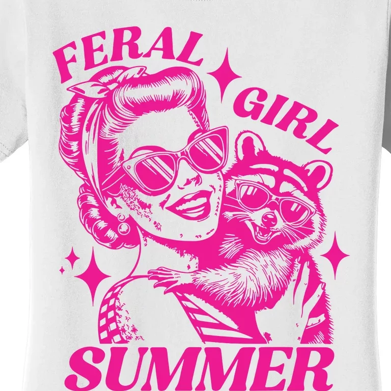 Feral Girl Women Women's T-Shirt