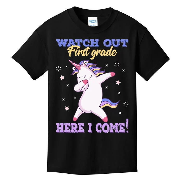 First Grade Watch Out First Grade Here I Come Kids T-Shirt