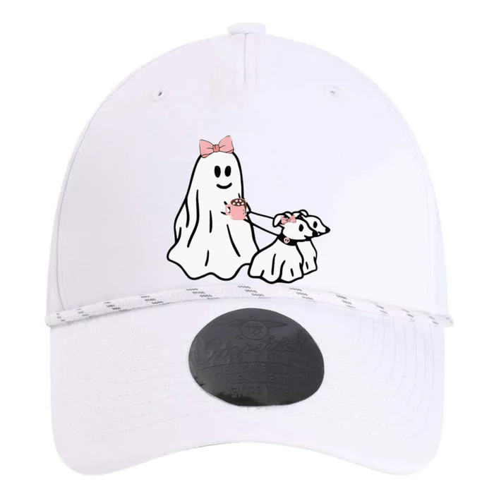 Funny Ghost Walking Dog Spooky Season Halloween Coquette Performance The Dyno Cap