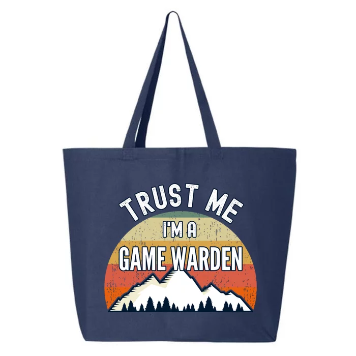 Funny Game Warden Gift Trust Me Im A Game Warden Gift 25L Jumbo Tote