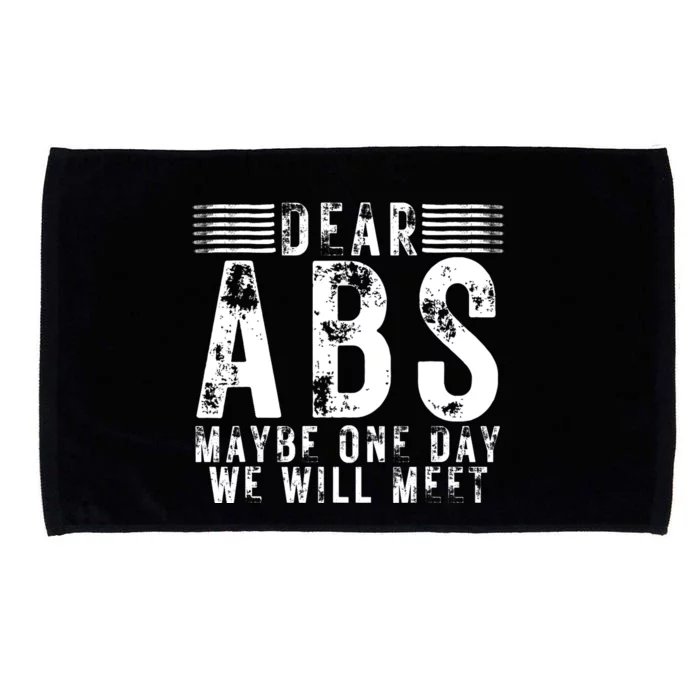 Funny Gym Workout Inspirational Quote Fitness Microfiber Hand Towel