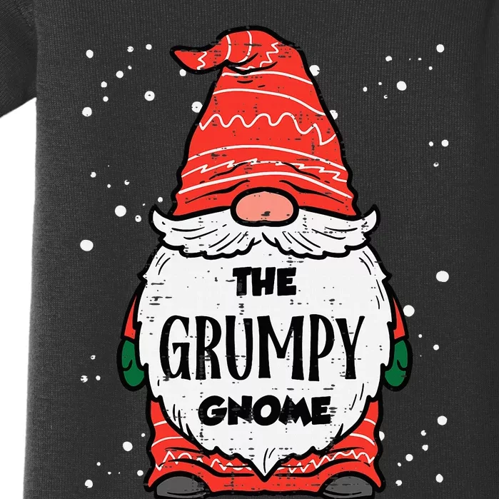 Festive Gnome Xmas Matching Holiday Set Baby Bodysuit