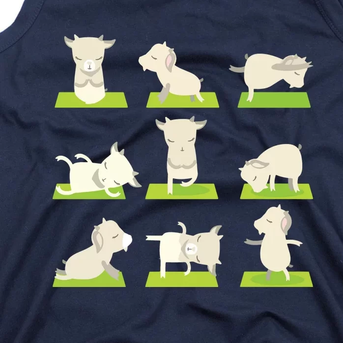 Funny Goat Yoga T Yoga Goat On MatCool Giftss Premium T Tank Top