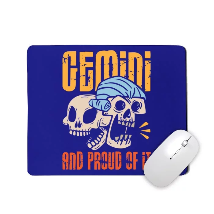 Funny Gemini Zodiac Sign Horoscope Astrology Great Gift Mousepad