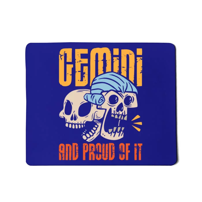 Funny Gemini Zodiac Sign Horoscope Astrology Great Gift Mousepad