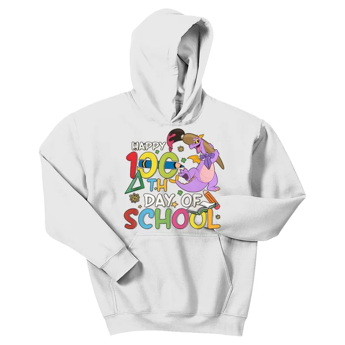 Figgment Happy 100th Days Of School Teacher Funny Student Love Kids Hoodie