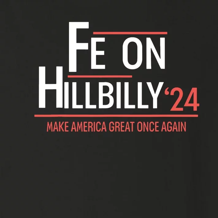 Felon Hillbilly 2024 Trump Vance 2024 2024 Election Toddler Long Sleeve Shirt