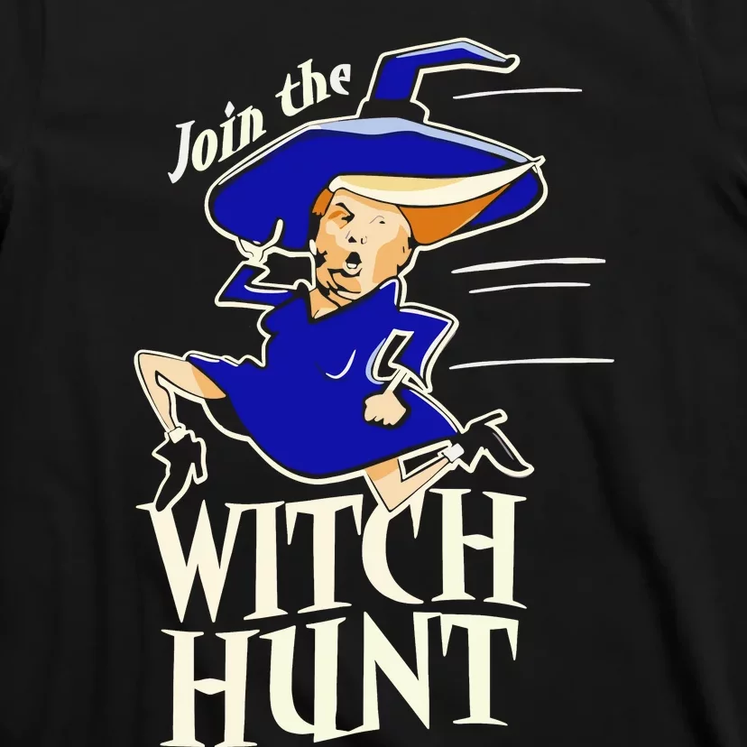 Funny Halloween 2024 Donald Trump Join The Witch Hunt T-Shirt